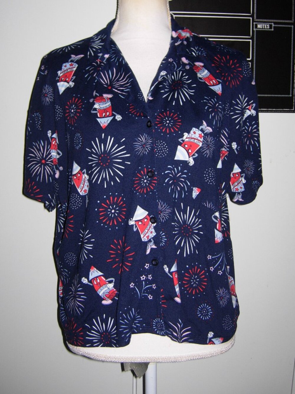 Celebrate Americana Patriotic PJ TOP L